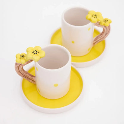 Çiçek Fincan Takımı