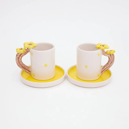 Çiçek Fincan Takımı