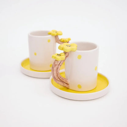 Çiçek Fincan Takımı