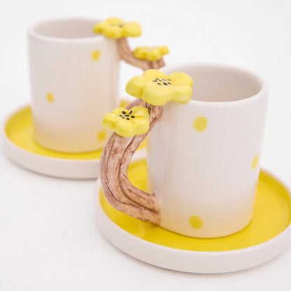 Çiçek Fincan Takımı