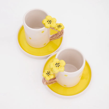 Çiçek Fincan Takımı